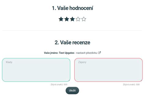 Jak pracovat s recenzemi na svém e.